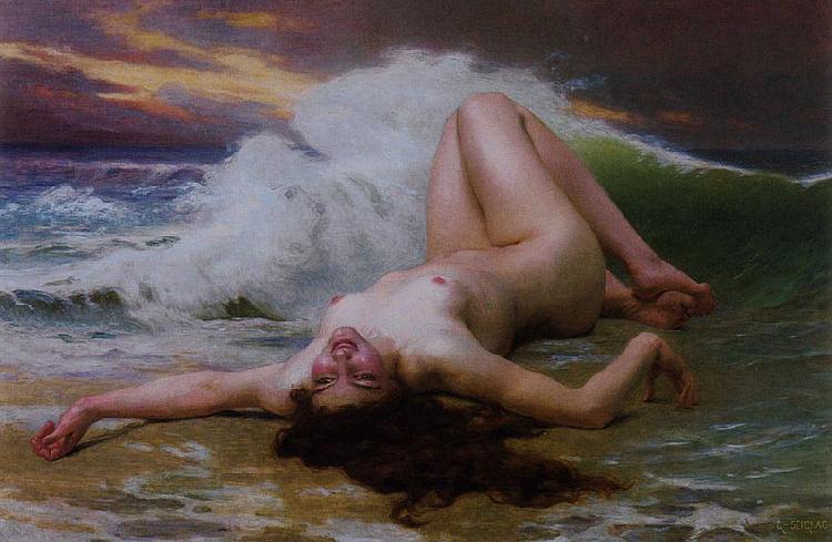 Guillaume Seignac The Wave oil painting image